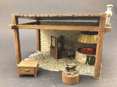 Blacksmith Shop For 28mm Miniatures Gaming 3D Printer Model