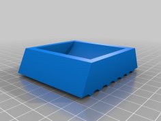 Office Chair Wheel Chock 3D Printer Model