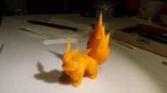 Flareon Pokemon 3D Printer Model