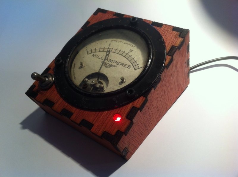 Laser Cut USB Gauge