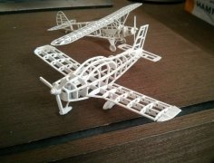 Laser Cut ZLIN Z 242 Aircraft