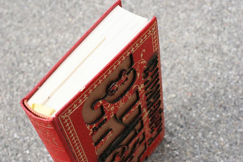 Laser Cut Modern Book Cover