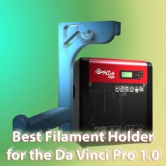 Da Vinci 1.0 PRO Filament Holder Large Spools 3D Printer Model