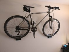 Bike Wall Hanger 3D Printer Model