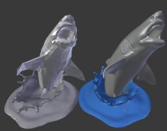 Flying Shark HD Remix 3D Printer Model