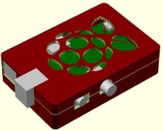 Raspberry Pi Case 3D Printer Model