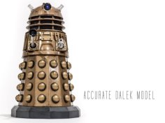 Accurate Dalek Model From Doctor Who 3D Printer Model