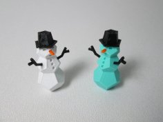 Snowman 3D Printer Model