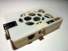 Raspberry Pi Case With GPIO Access 3D Printer Model