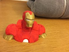 Ironman Bust – Angled Pose 3D Printer Model