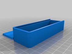 Parametric Box With Sliding Lid 3D Printer Model