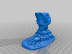 Desert-themed Scatter Terrain For 28mm Gaming 3D Printer Model