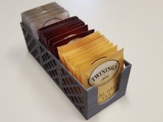 Tea Bag Caddy 3D Printer Model