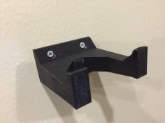 Wall Mount Guitar Holder 3D Printer Model