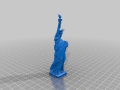 Statue Of Liberty Edited: Book 3D Printer Model