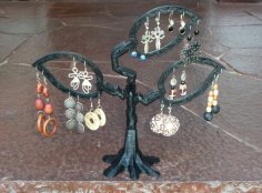 Earring Tree 3D Printer Model