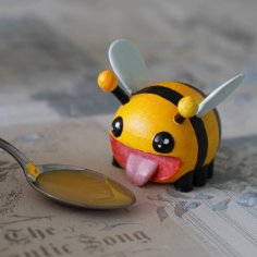 Thicc Bee – Decorative Hanger 3D Printer Model