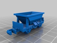 N Scale Freight Mine Wagon 3D Printer Model