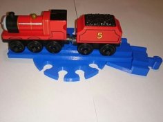 Train Tracks Turntable – Ikea / Kmart (AU) Compatible 3D Printer Model