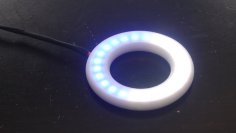 NeoPixel Ring Housing 3D Printer Model