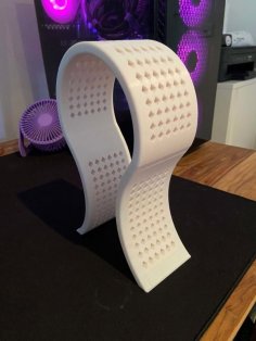 Minimalist Headphone Stand V3 3D Printer Model