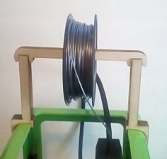 Laser Cut M3D Spool Support