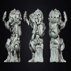 Ratkin Ratfolk Skaven Alchemist 3D Printer Model