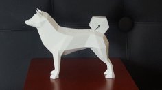 Low Poly Doge 3D Printer Model