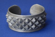 Knurled Bracelet No1 3D Printer Model