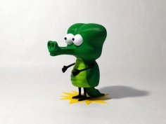 Crocodile 3D Printer Model