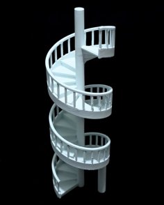 Spiral Staircase 3D Printer Model