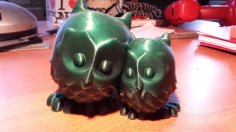 Cuddling Owls Improved By St0rmingBr4in 3D Printer Model