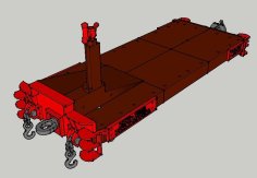 Chasis Del Tender Para La Locomotora Baldwin. 3D Printer Model