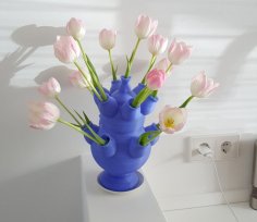 Tulip Vase 3D Printer Model