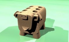 Dog Penholder 3D Printer Model