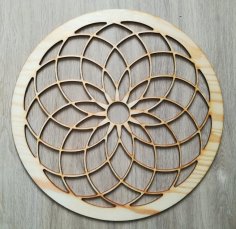 Laser Cut Torus Rosette