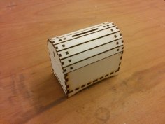 Laser Cut Treasure Chest As Piggy Bank