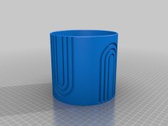 RetroWave Pot 3D Printer Model