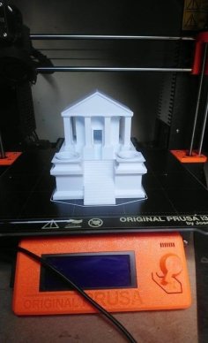 Roman Temple For Aquarium 3D Printer Model