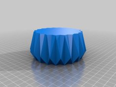 Low Poly Pot Model 1 3D Printer Model