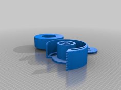 Duct Tape Dispenser 3D Printer Model