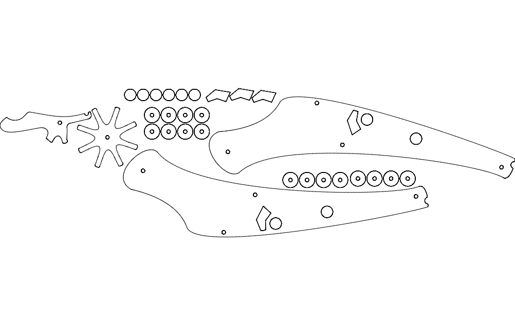 Dxf чертежи для резки. Лезвие DXF. DXF чертежи. Ножи в DXF файле. Открывашка на лазер DXF.