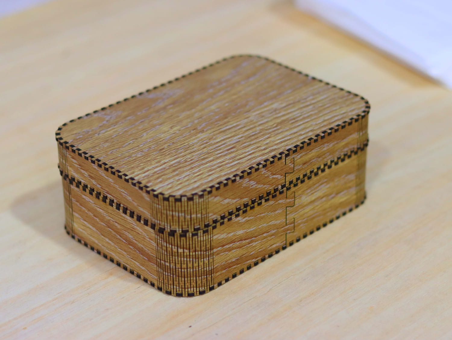 Laser Cut Rectangle Jewelry Box Free Vector