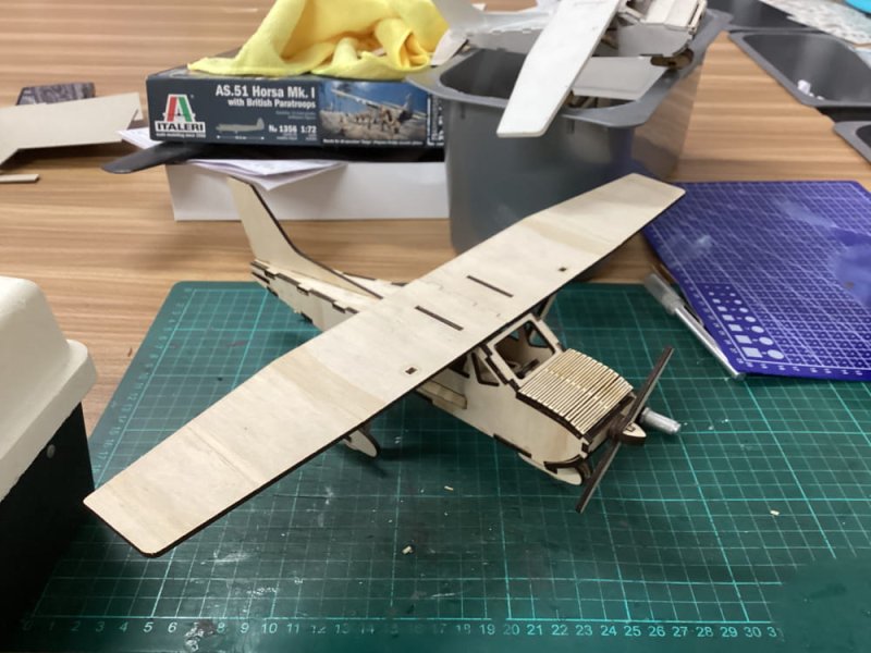 Laser Cut Airplane Cessna SVG File