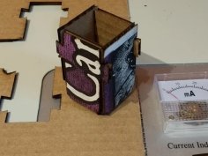 Laser Cut Cardboard Planters DXF File