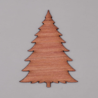 Laser Cut Unfinished Blank Wood Christmas Tree Free Vector