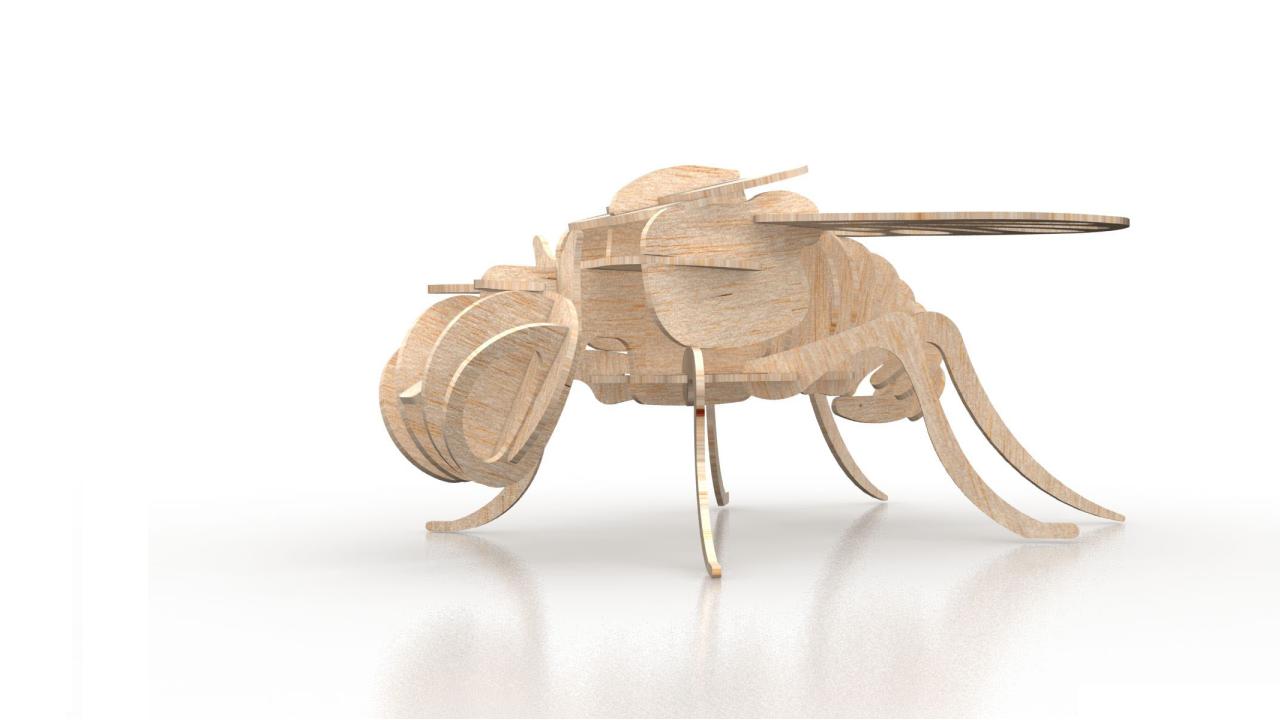3D Пазл Fly Insect 3мм