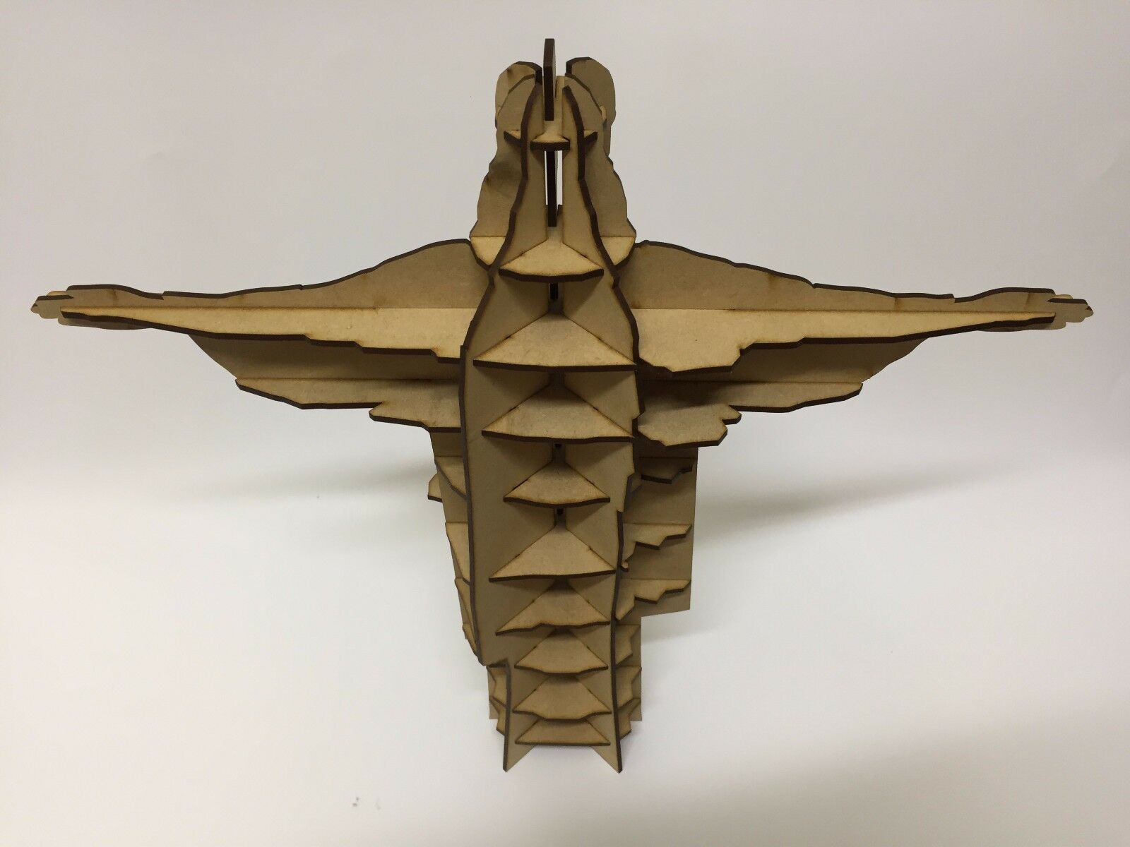 Laser Cut Christ The Redeemer 3D Model Free Vector