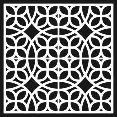 Modern Jali Pattern Designs For CNC Laser Free Vector