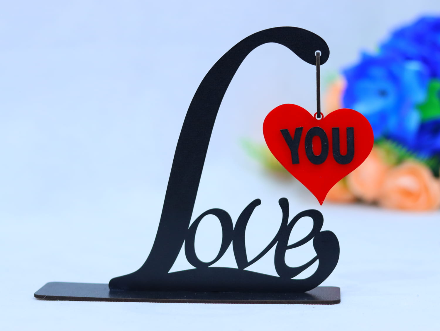 Laser Cut Love Valentine Day Decor Free Vector